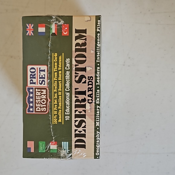 Desert Storm Pro Set Cards Factory Sealed! - Picture 3 of 6